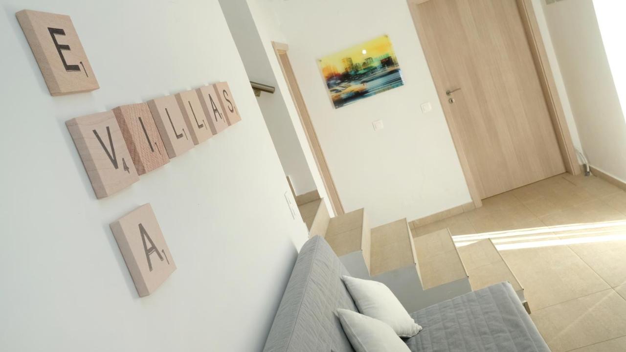 Eva Villas West With Infinity Pool & And Panoramic Sea View Gerani  Bagian luar foto