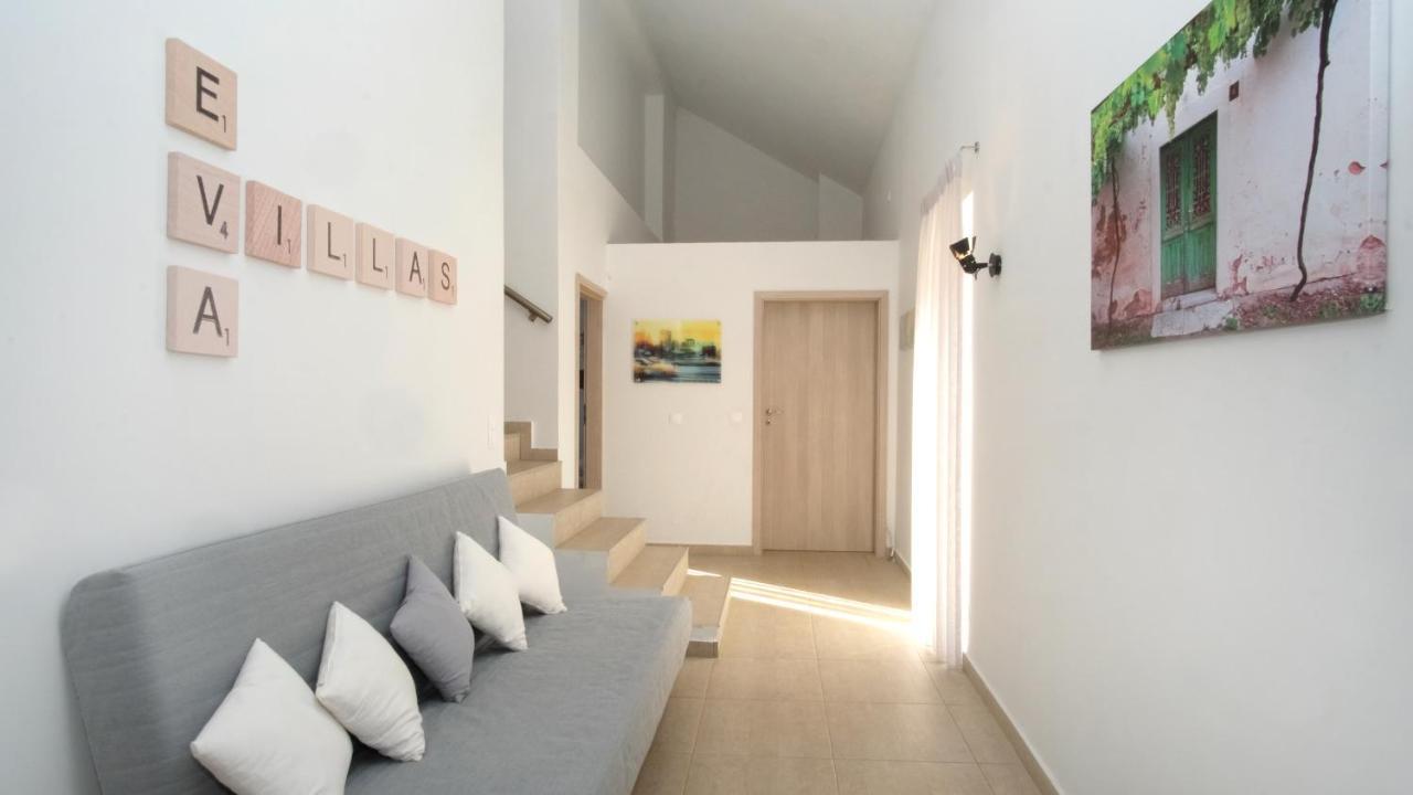 Eva Villas West With Infinity Pool & And Panoramic Sea View Gerani  Bagian luar foto